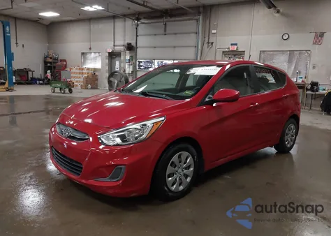 2016 Hyundai Accent Se from USA, damaged, VIN KMHCT5AE7GU290456